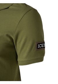 Iceberg Koszulka Polo | F031631A | Mężczyzna | Khaki. Okazja: na co dzień. Typ kołnierza: polo. Kolor: brązowy. Materiał: bawełna. Długość rękawa: krótki rękaw. Długość: krótkie. Styl: klasyczny, casual, elegancki #3