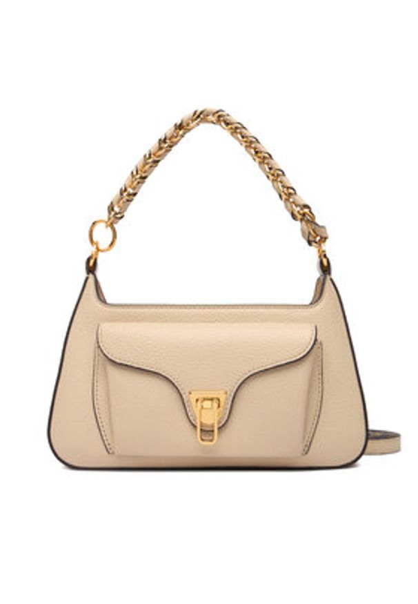 Coccinelle Torebka TFK Coccinelle Beat Generatio E1 TFK 12 02 01 Beżowy. Kolor: beżowy. Materiał: skórzane