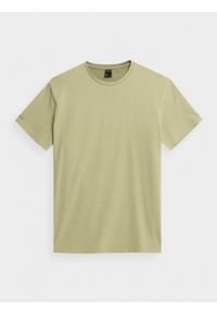 outhorn - T-shirt z nadrukiem męski. Materiał: materiał, bawełna. Wzór: nadruk. Styl: sportowy #1