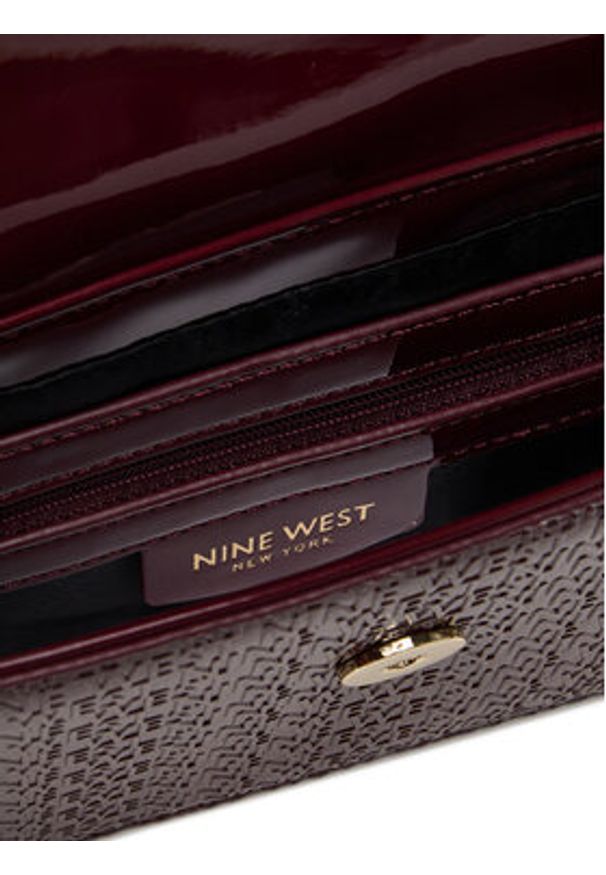 Nine West Torebka CEO-MISSISIPI-I-LDA8009 Bordowy. Kolor: czerwony