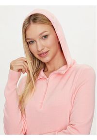 Pangaia Bluza Merino Różowy Regular Fit. Kolor: różowy. Materiał: wełna