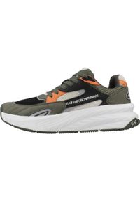 EA7 - Kapcie EMPORIO ARMANI X8X178 Zielony. Kolor: zielony. Materiał: syntetyk, tkanina. Sport: turystyka piesza