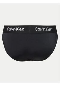 Calvin Klein Swimwear Dół od bikini KW0KW02353 Czarny. Kolor: czarny. Materiał: syntetyk