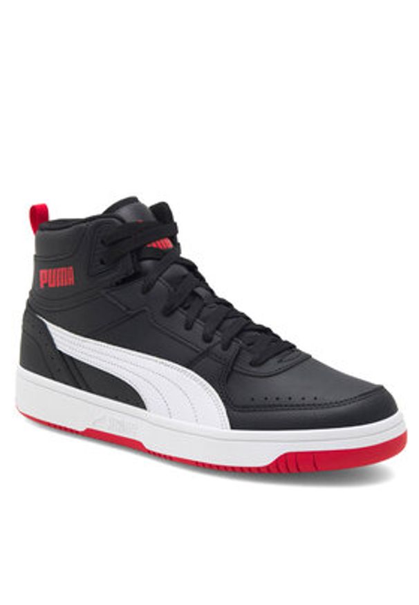 Puma Sneakersy Rebound Joy Mid 37476536 Czarny. Kolor: czarny. Materiał: syntetyk