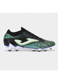 Buty piłkarskie męskie Joma Striker Top FG. Kolor: wielokolorowy, czarny, zielony. Sport: piłka nożna
