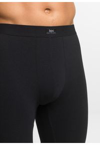 bonprix - Długie bokserki o dopasowanym kroju z bawełną (2 pary). Kolor: czarny. Materiał: bawełna. Długość: długie #2