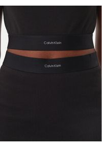 Calvin Klein Underwear Spódnica ołówkowa LV00QS7350 Czarny Slim Fit. Kolor: czarny. Materiał: bawełna