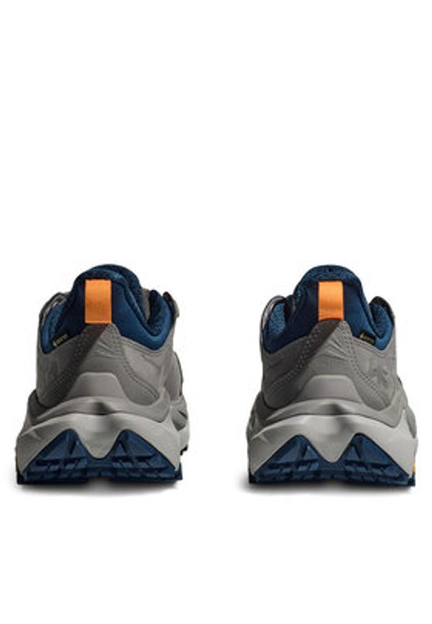 HOKA - Hoka Trekkingi Kaha 2 Low GTX GORE-TEX 1123190 Szary. Kolor: szary. Materiał: skóra, nubuk. Technologia: Gore-Tex. Sport: turystyka piesza
