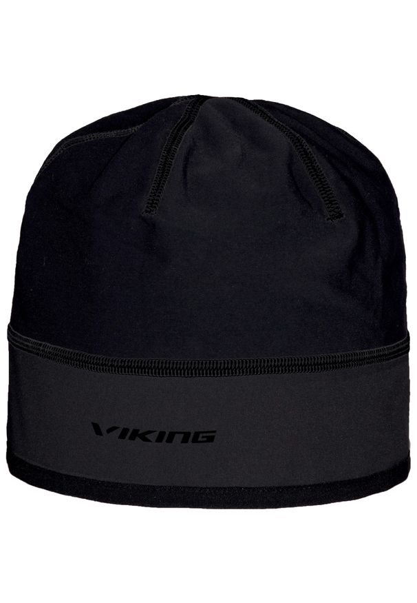 Czapka do biegania dla dorosłych Viking Palmer GORE-TEX Infinium z Windstopper. Kolor: czarny. Styl: sportowy