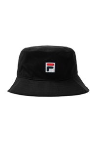 Fila Bucket Hat F-Box Logo 686123-002. Kolor: czarny. Materiał: bawełna #1