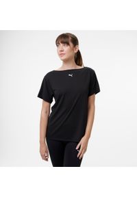 Decathlon - Koszulka damska Puma Gym & Pilates. Materiał: skóra, materiał. Sport: joga i pilates #1