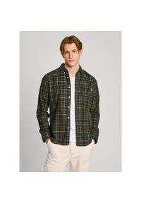 Koszula Pepe Jeans Max. Kolor: zielony