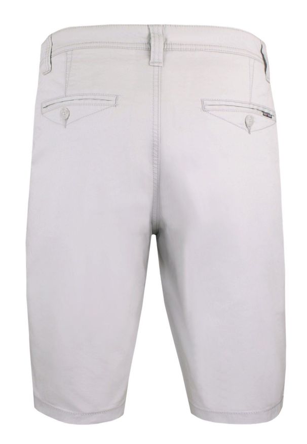Męskie Szorty, Krótkie Spodenki - Pako Jeans - Beżowe. Kolor: wielokolorowy, beżowy, brązowy. Materiał: bawełna, elastan. Długość: krótkie. Sezon: lato. Styl: klasyczny