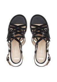 Bronx Sandały 85055-D Czarny. Kolor: czarny. Materiał: skóra #6