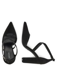 DeeZee Czółenka AN-5899-A7 Czarny. Kolor: czarny. Materiał: materiał #5