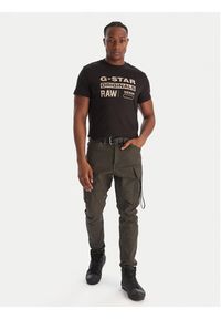 G-Star RAW - G-Star Raw T-Shirt Originals D25969-C506 1214 Czarny Regular Fit. Kolor: czarny. Materiał: bawełna #5