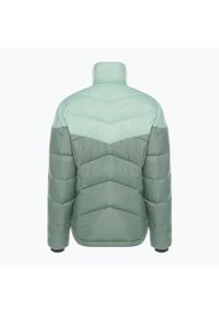 Kurtka puchowa damska Jack Wolfskin Herzberg Down. Kolor: zielony. Materiał: puch. Sport: turystyka piesza #2