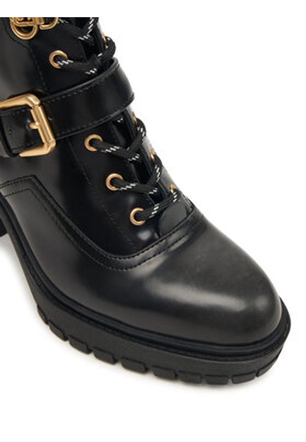 Liu Jo Trzewiki SF5071 PX112 Czarny. Kolor: czarny. Materiał: skóra, lakier