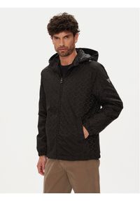 Guess Kurtka przejściowa M5YL14 WHEW2 Czarny Regular Fit. Kolor: czarny. Materiał: syntetyk