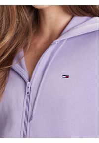 Tommy Jeans Bluza Flag DW0DW19729 Fioletowy Regular Fit. Kolor: fioletowy. Materiał: bawełna #4