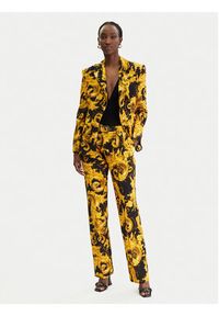 Versace Jeans Couture Marynarka 80HAQ702 NS756 Czarny Regular Fit. Kolor: czarny. Materiał: syntetyk #4