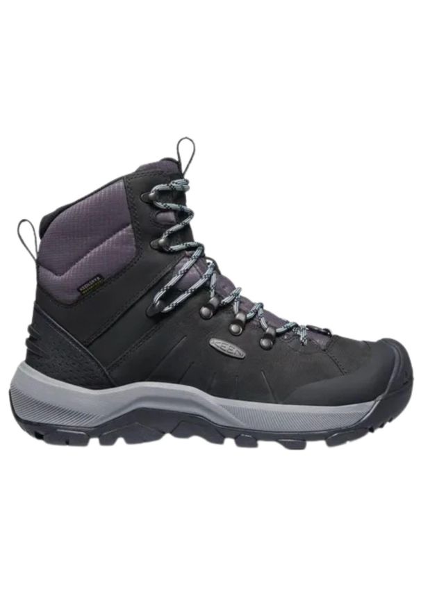keen - Buty trekkingowe damskie Keen Revel IV Mid Polar. Kolor: czarny. Materiał: polar