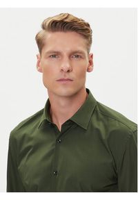 Hugo - HUGO Koszula Kenno 50289499 Zielony Slim Fit. Kolor: zielony. Materiał: bawełna