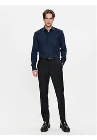 Hugo Koszula Koey 50513889 Granatowy Slim Fit. Kolor: niebieski. Materiał: bawełna #2