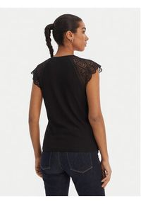 Morgan Bluzka 251-DMEG Czarny Regular Fit. Kolor: czarny. Materiał: wiskoza #4