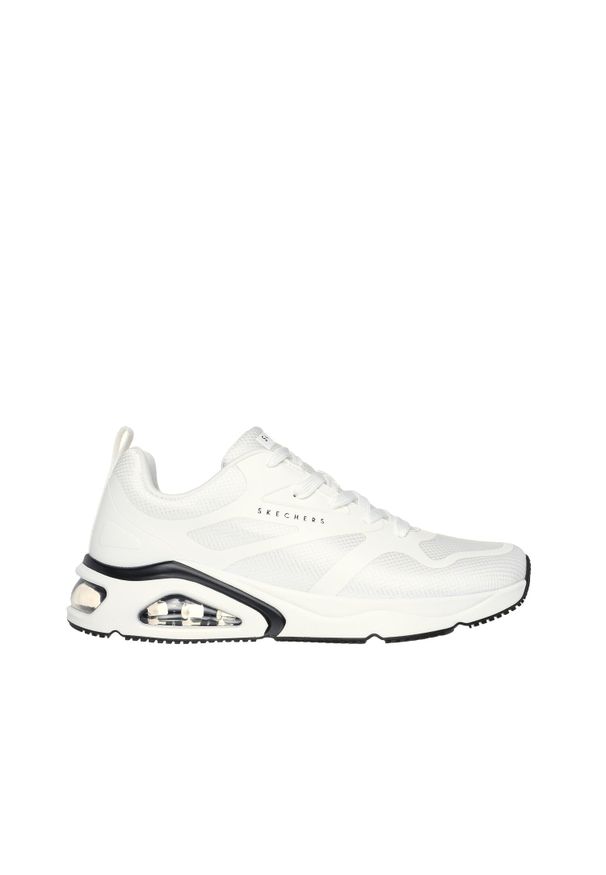 skechers - Buty Mężczyzna Skechers Tres-Air Uno-Revolution-Airy biały. Kolor: biały. Materiał: syntetyk, tkanina