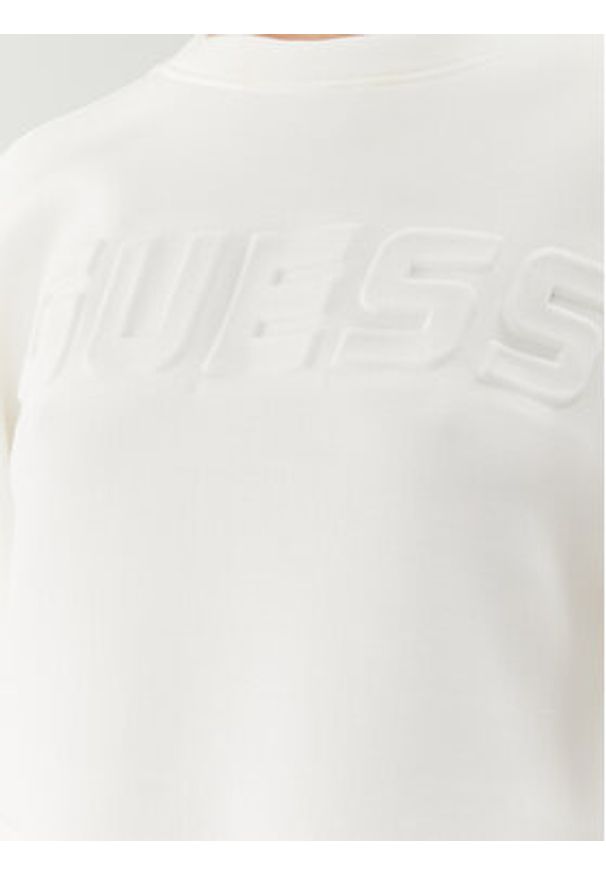 Guess Bluza Cindra V3BQ15 K7UW2 Biały Regular Fit. Kolor: biały. Materiał: wiskoza