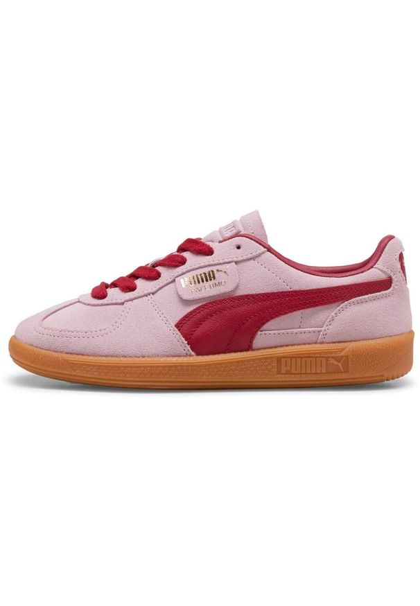 Adidasy Puma Palermo, Mężczyźni. Kolor: czerwony, fioletowy, wielokolorowy. Materiał: zamsz, materiał