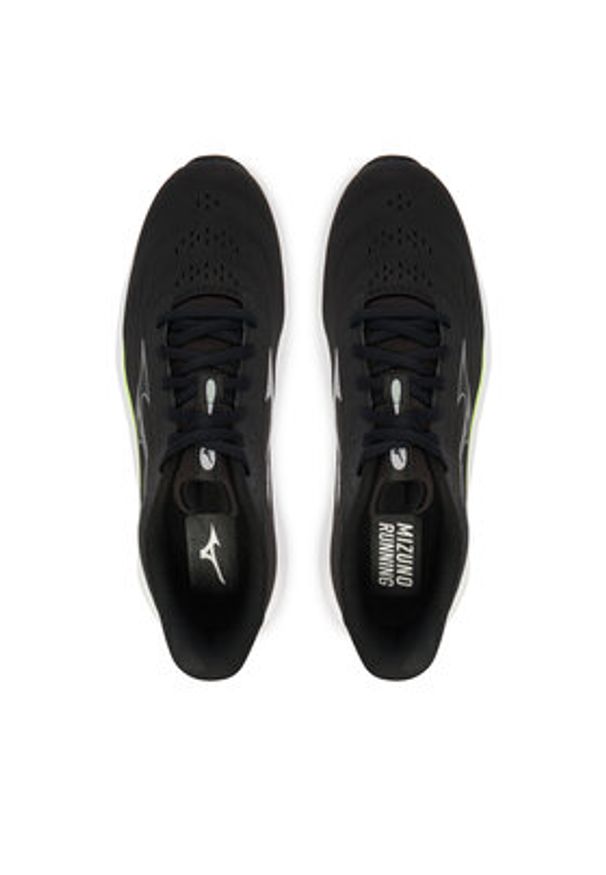 Mizuno Buty do biegania Revolt 4 J1GC2581 52 Czarny. Kolor: czarny. Materiał: materiał