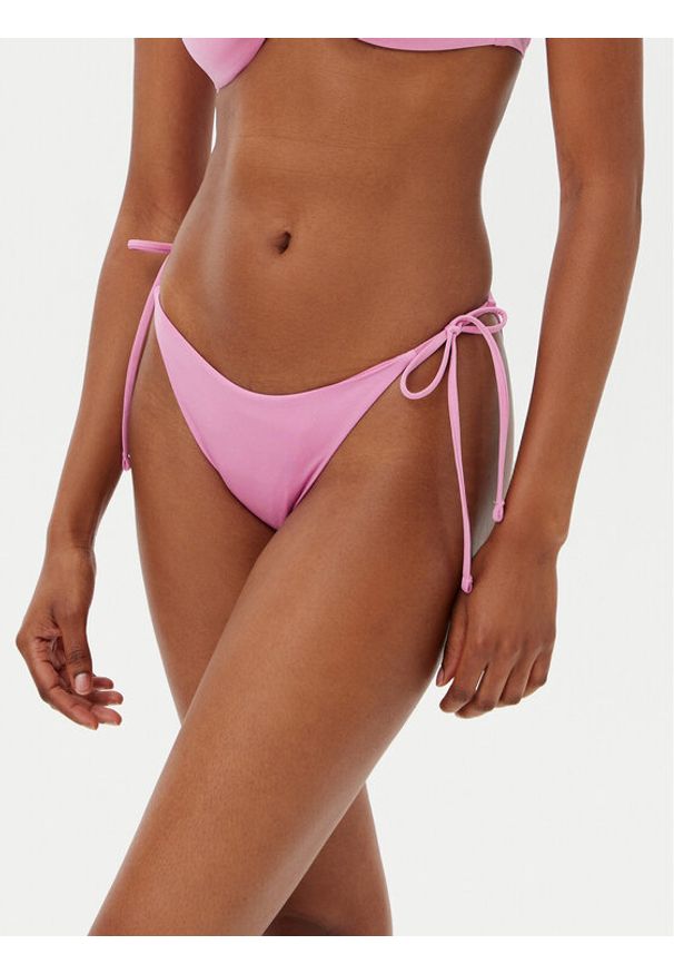 Guess Dół od bikini E5GO17 KC692 Różowy Regular Fit. Kolor: różowy. Materiał: syntetyk
