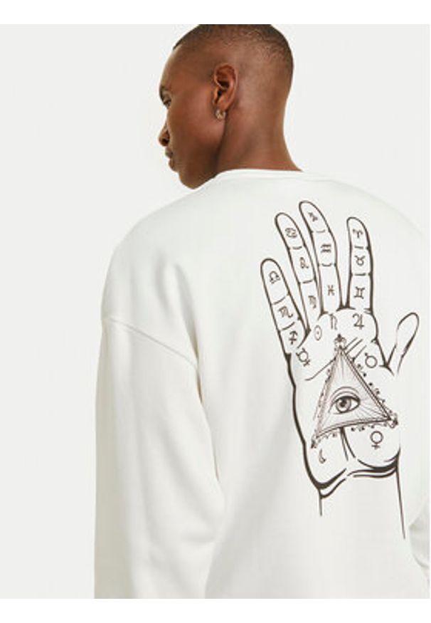 Jack & Jones - Jack&Jones Bluza Mystic 12257735 Biały Relaxed Fit. Kolor: biały. Materiał: bawełna
