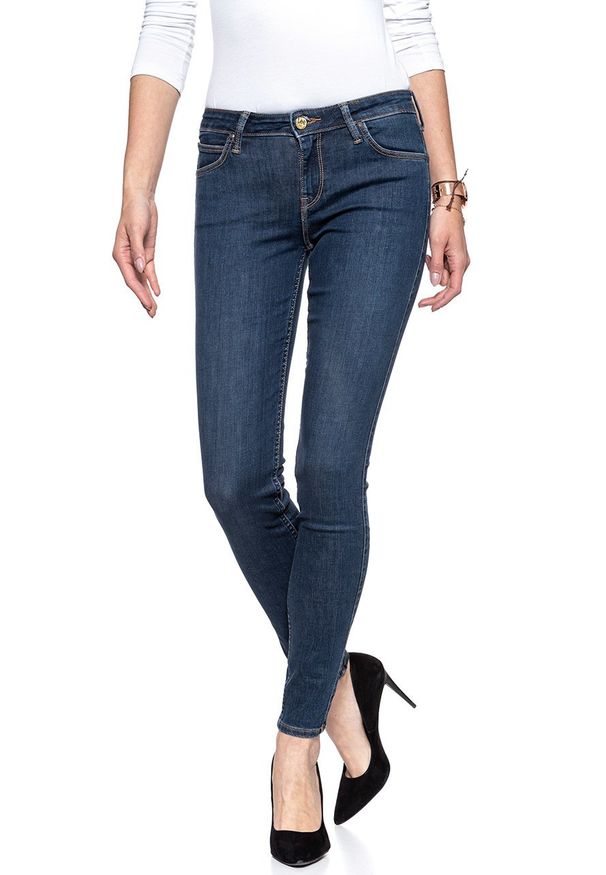 Lee - SPODNIE DAMSKIE LEE SCARLETT DARK STONE L526FROP 112111635