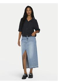 only - ONLY Koszula Thyra 15267839 Czarny Regular Fit. Kolor: czarny. Materiał: bawełna #5