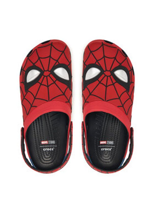 Crocs Klapki Spider-Man Classic Clog 213518 Czerwony. Kolor: czerwony