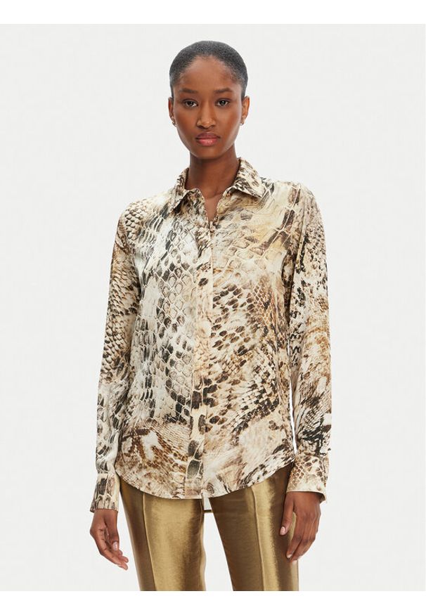 Marciano Guess Koszula 5GGH32 7298A Kolorowy Regular Fit. Materiał: wiskoza. Wzór: kolorowy