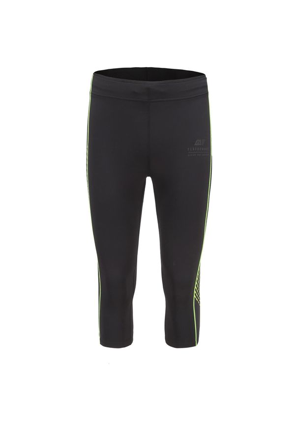 ALPINE PRO - Męskie spodnie Capri Alpine Pro Kolac L - Lekkie i Oddychające Legginsy. Kolor: zielony. Materiał: elastan, poliester