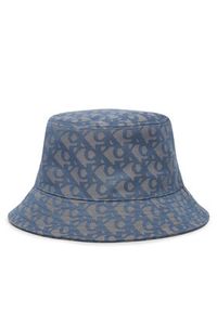 Calvin Klein Kapelusz Logo Jacquard Bucket Hat LV04K5059G Niebieski. Kolor: niebieski. Materiał: materiał, poliester #3