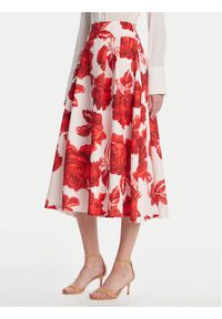 Artigli - ARTIGLI Spódnica midi ACGO002398 325 Czerwony Regular Fit. Kolor: czerwony. Materiał: syntetyk