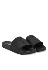 Guess Klapki E6GZ17 BB00F Czarny. Kolor: czarny. Materiał: syntetyk #6