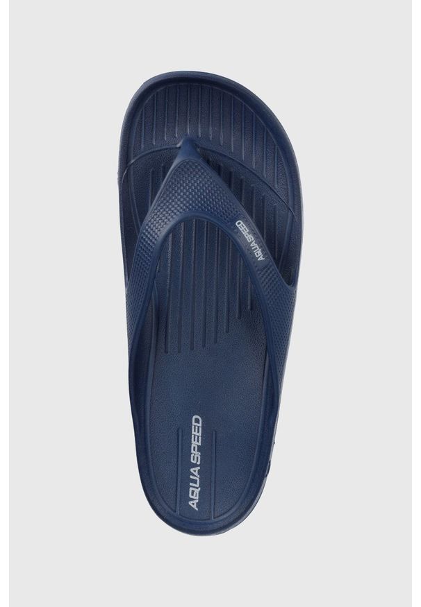 Aqua Speed japonki Alcano męskie kolor granatowy. Kolor: niebieski. Materiał: materiał