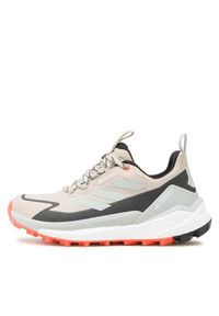 Adidas - adidas Trekkingi Terrex Free Hiker 2.0 Low GORE-TEX Hiking Shoes IG3202 Beżowy. Kolor: beżowy. Materiał: materiał #4