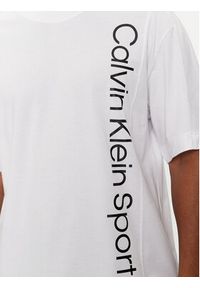 Calvin Klein Performance T-Shirt 00GMS4K173 Biały Regular Fit. Kolor: biały. Materiał: bawełna #2