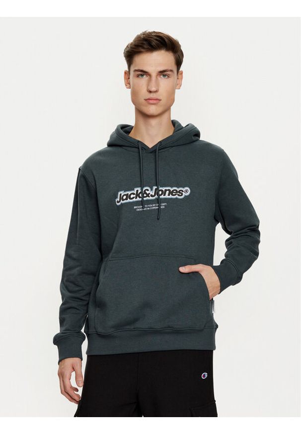 Jack & Jones Bluza Vesterbro 12265766 Zielony Relaxed Fit. Kolor: zielony. Materiał: syntetyk, bawełna