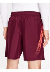 Under Armour Szorty sportowe Ua Woven Graphic Shorts 1370388 Bordowy Loose Fit. Kolor: czerwony. Materiał: syntetyk. Styl: sportowy #5