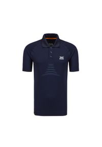 XBIONIC - Polo termoaktywne męskie X-Bionic Invent 4.0 Travel Polo. Typ kołnierza: polo. Kolor: niebieski. Styl: sportowy