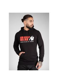 GORILLA WEAR - Bluza fitness męska Gorilla Wear Classic Hoodie z kapturem. Typ kołnierza: kaptur. Kolor: czarny. Sport: fitness